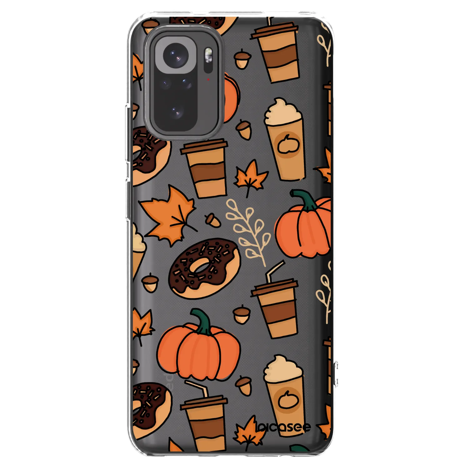 Picasee Xiaomi Redmi Note 10 Hülle - Transparentes Silikon - Fallovers
