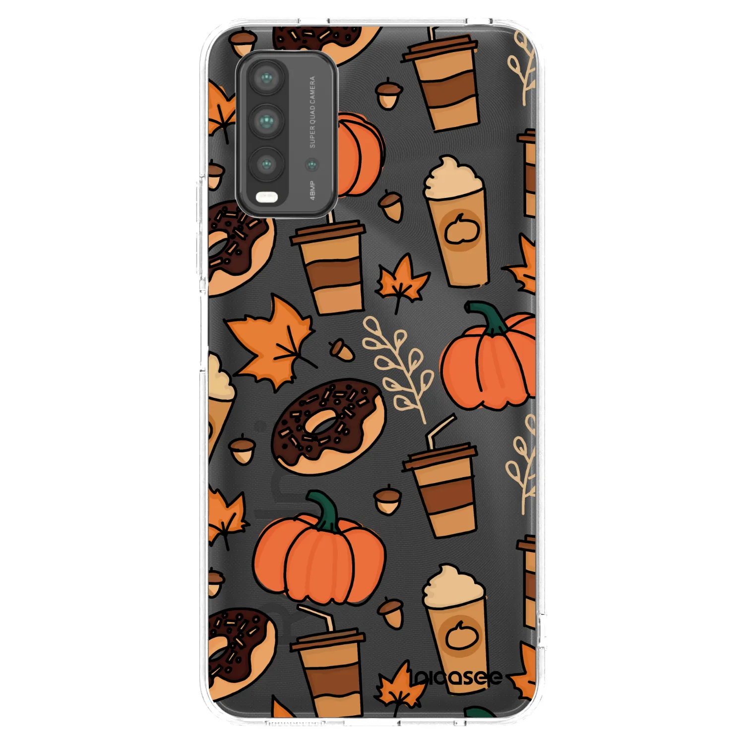 Picasee Xiaomi Redmi 9T Hülle - Transparentes Silikon - Fallovers
