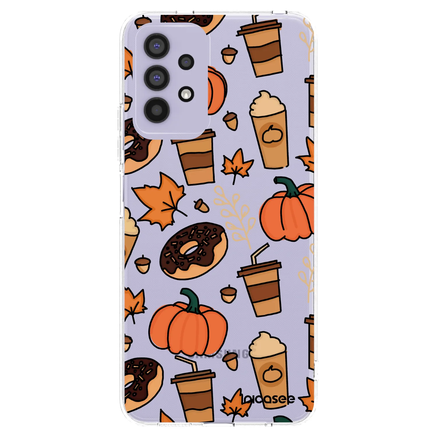 Picasee Samsung Galaxy A32 4G SM-A325F Hülle - Transparentes Silikon - Fallovers