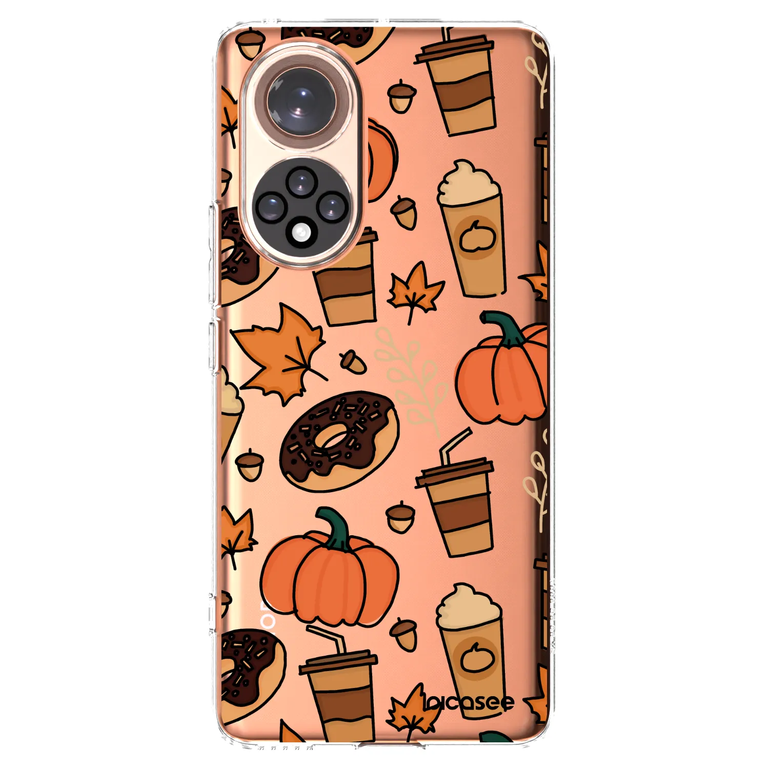 Picasee Honor 50 5G Hülle - Transparentes Silikon - Fallovers