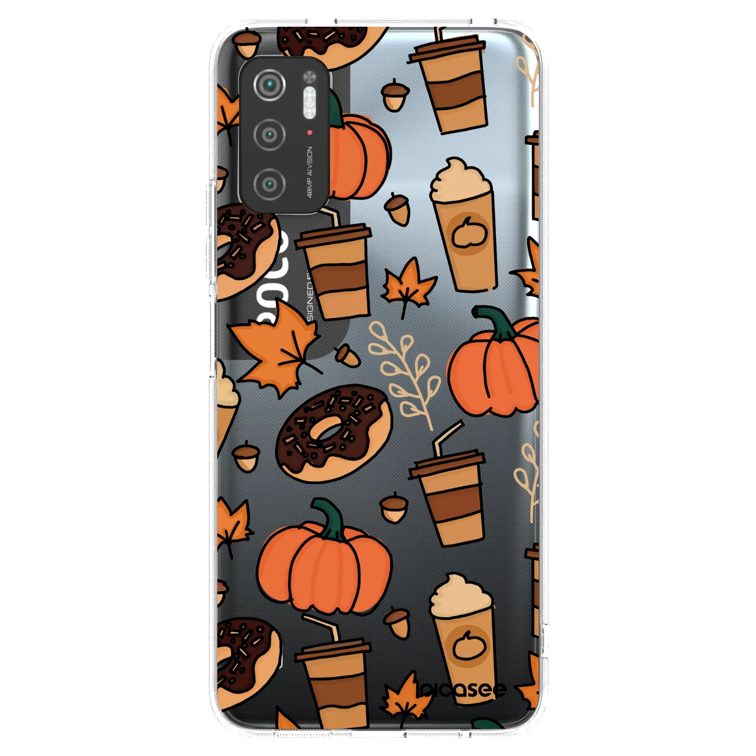 Picasee Xiaomi Poco M3 Pro 5G Hülle - Transparentes Silikon - Fallovers