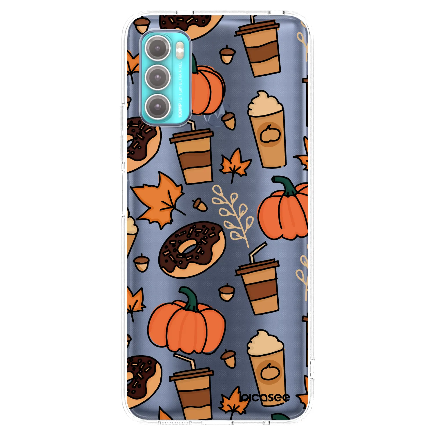 Picasee Motorola Moto G60 Hülle - Transparentes Silikon - Fallovers