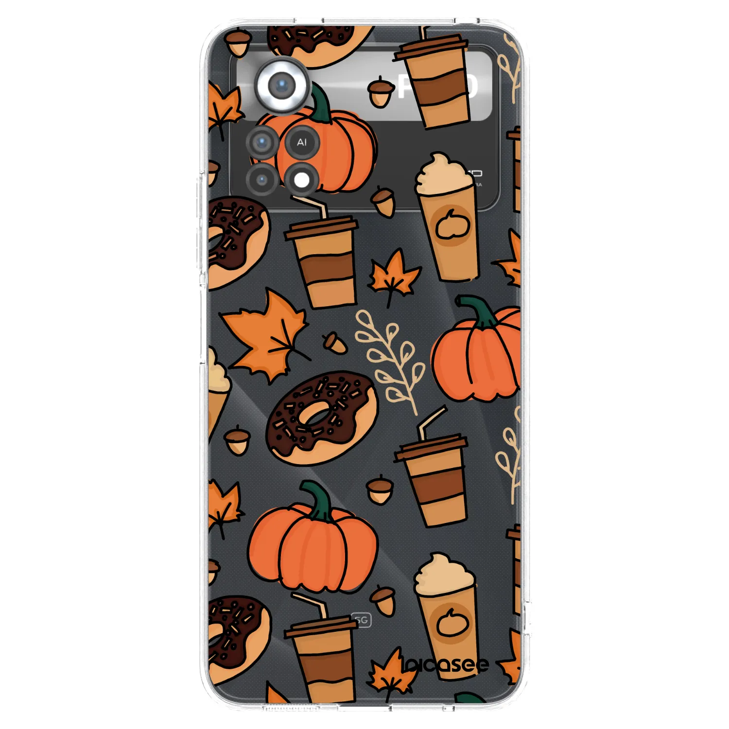 Picasee Xiaomi Poco X4 Pro 5G Hülle - Transparentes Silikon - Fallovers