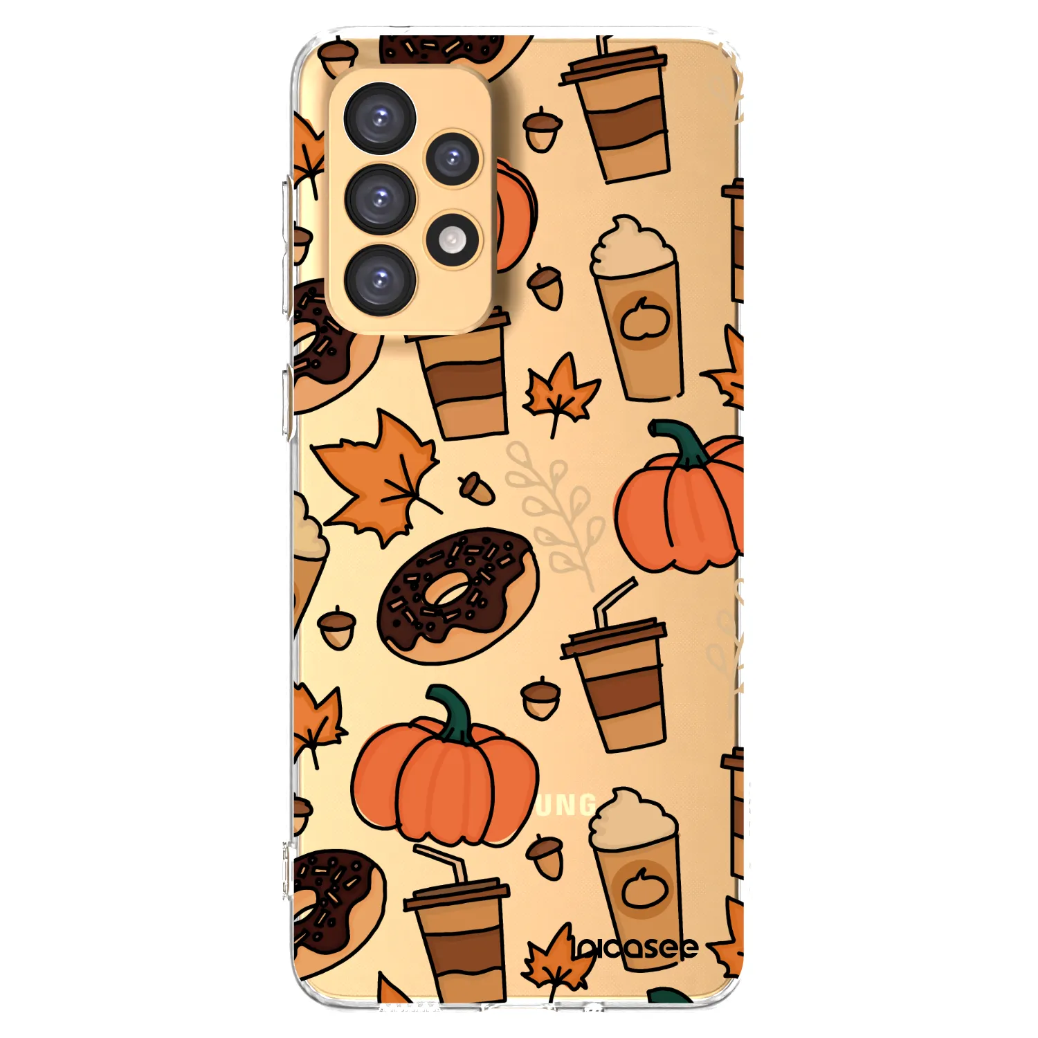 Picasee Samsung Galaxy A33 5G A336 Hülle - Transparentes Silikon - Fallovers