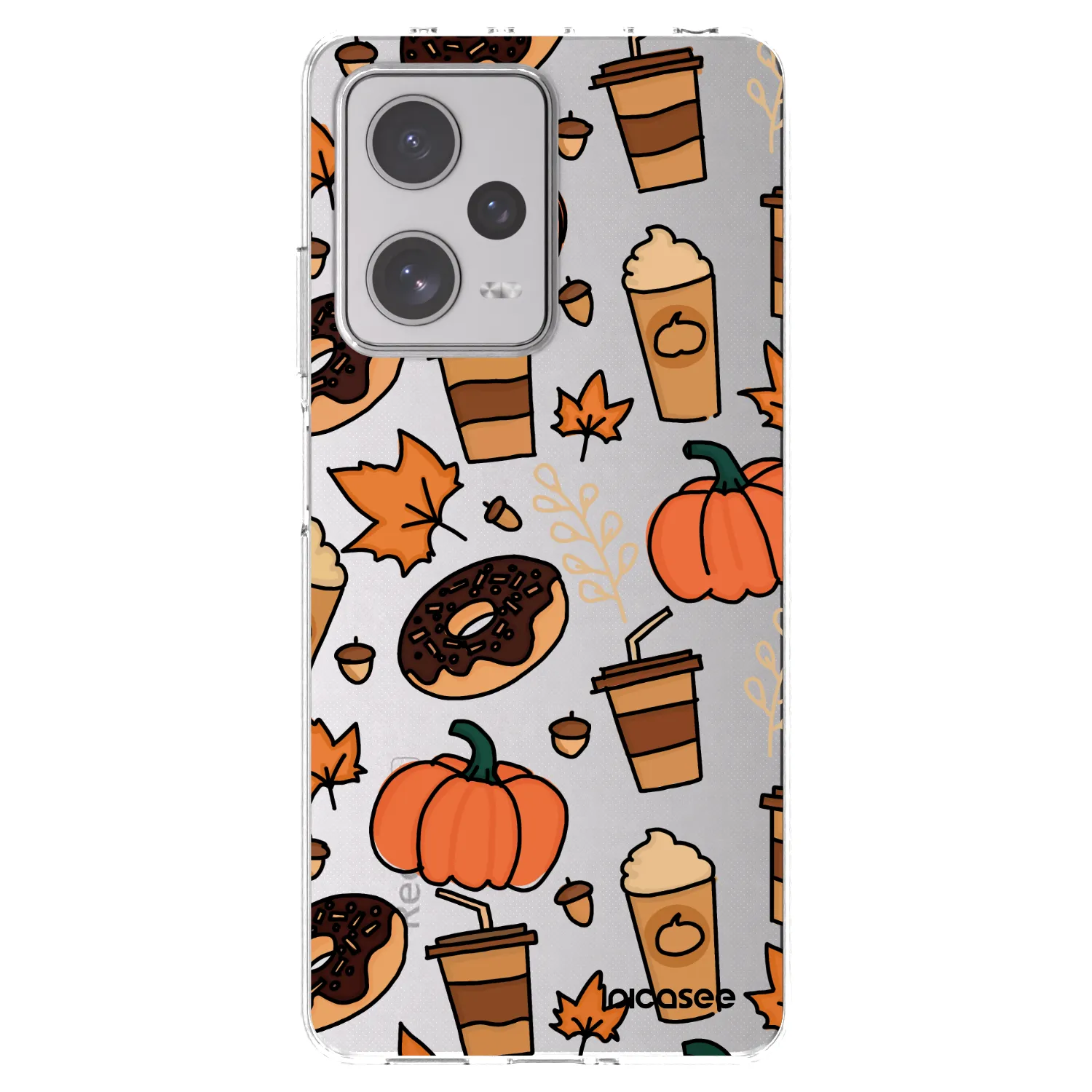Picasee Xiaomi Redmi Note 12 Pro+ 5G Hülle - Transparentes Silikon - Fallovers