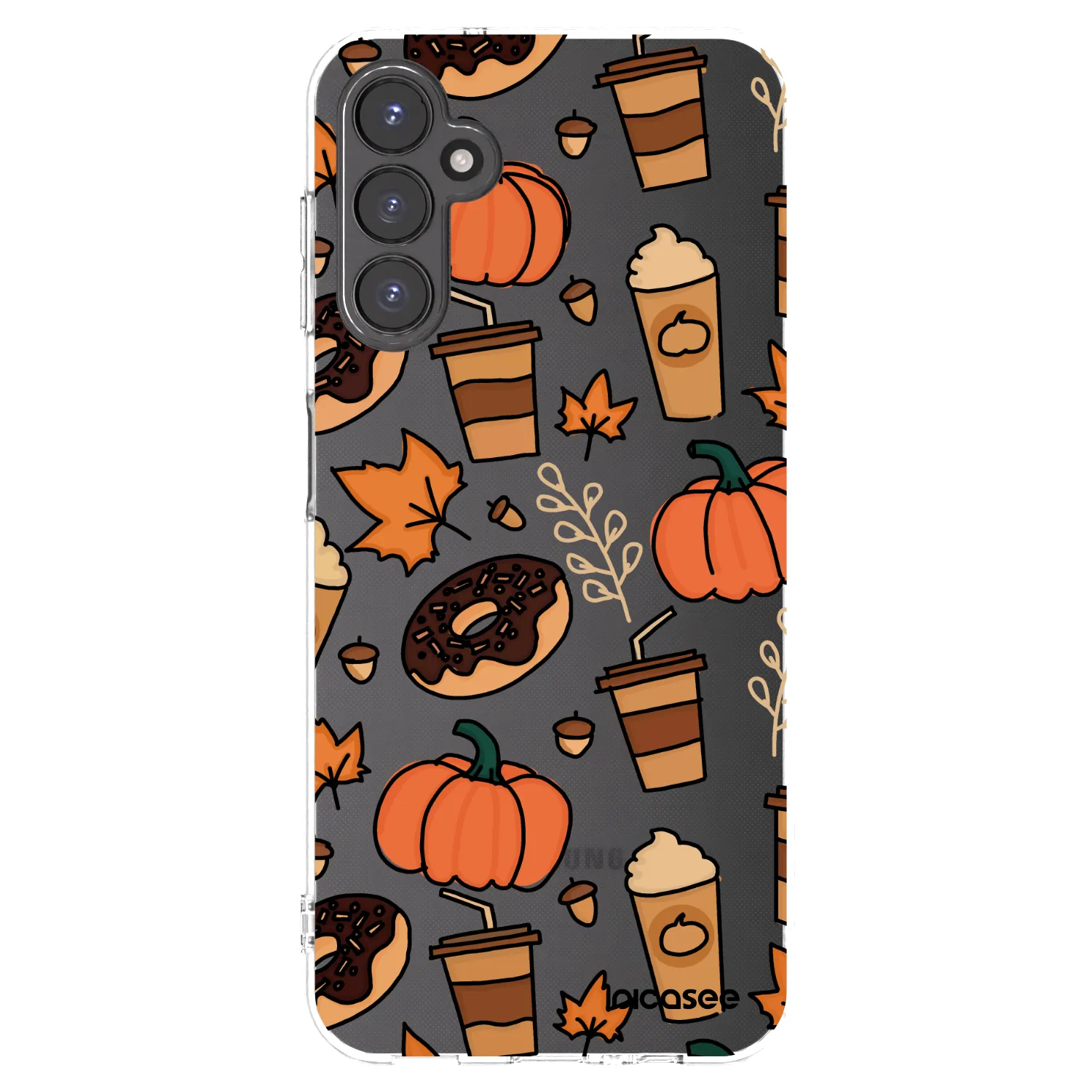 Picasee Samsung Galaxy A14 4G A145R Hülle - Transparentes Silikon - Fallovers