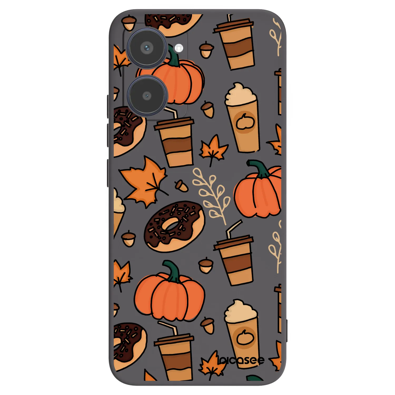 Picasee Realme 10 4G Hülle - Schwarzes Silikon - Fallovers