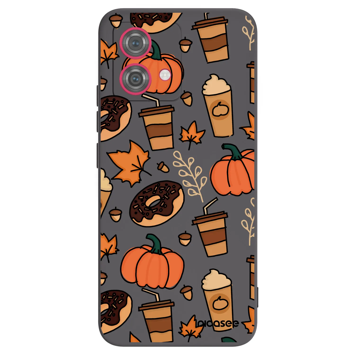 Picasee Motorola Moto G84 5G Hülle - Schwarzes Silikon - Fallovers
