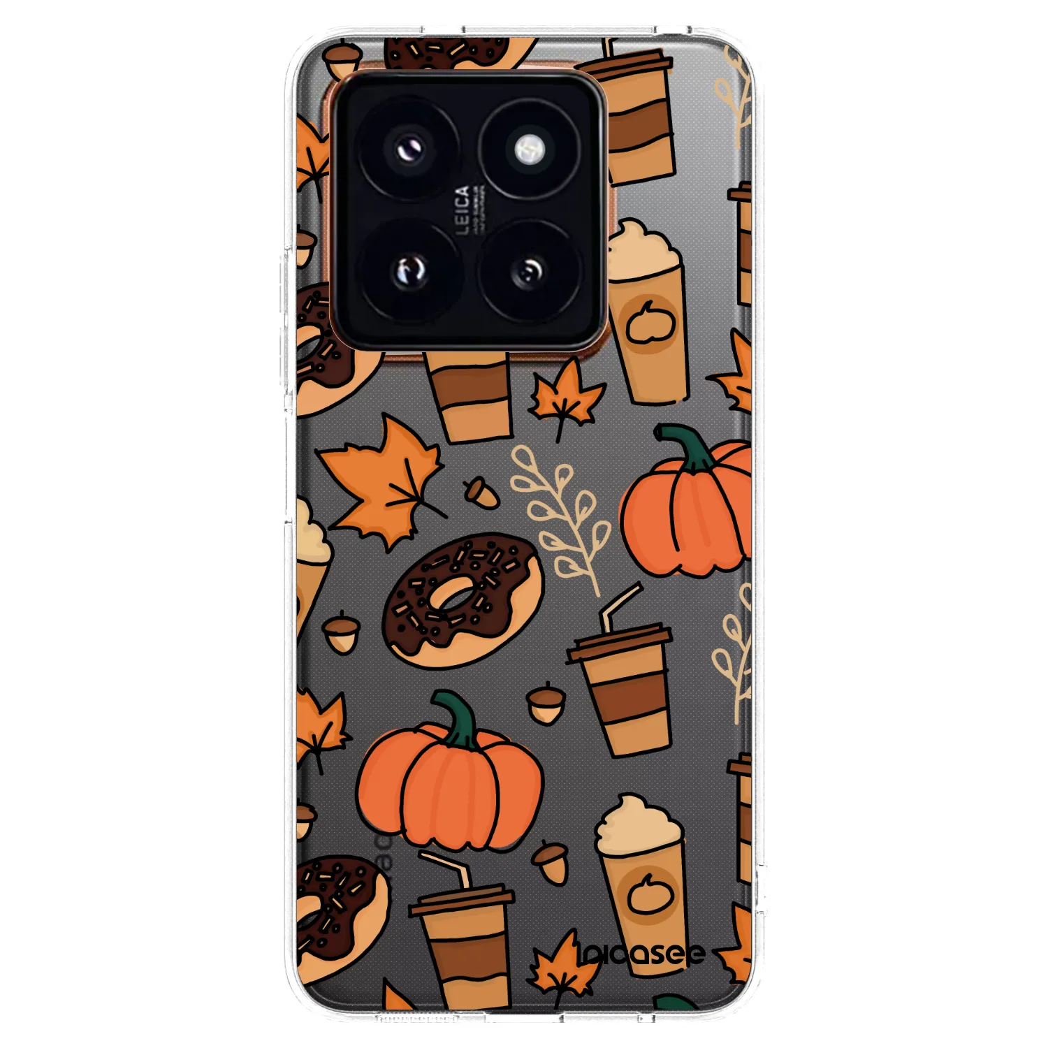 Picasee Xiaomi 14 Pro Hülle - Transparentes Silikon - Fallovers