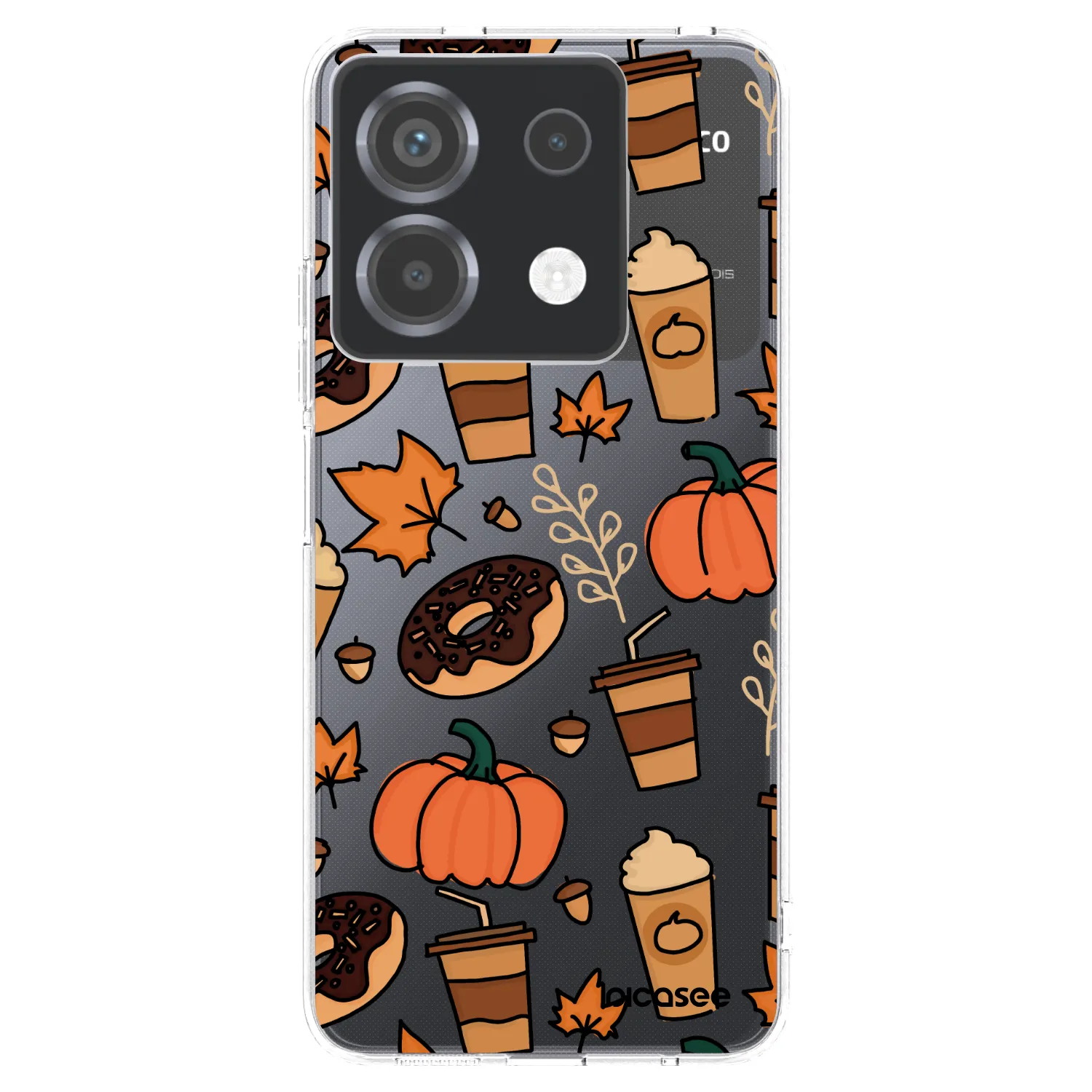 Picasee Xiaomi Poco X6 Hülle - Transparentes Silikon - Fallovers