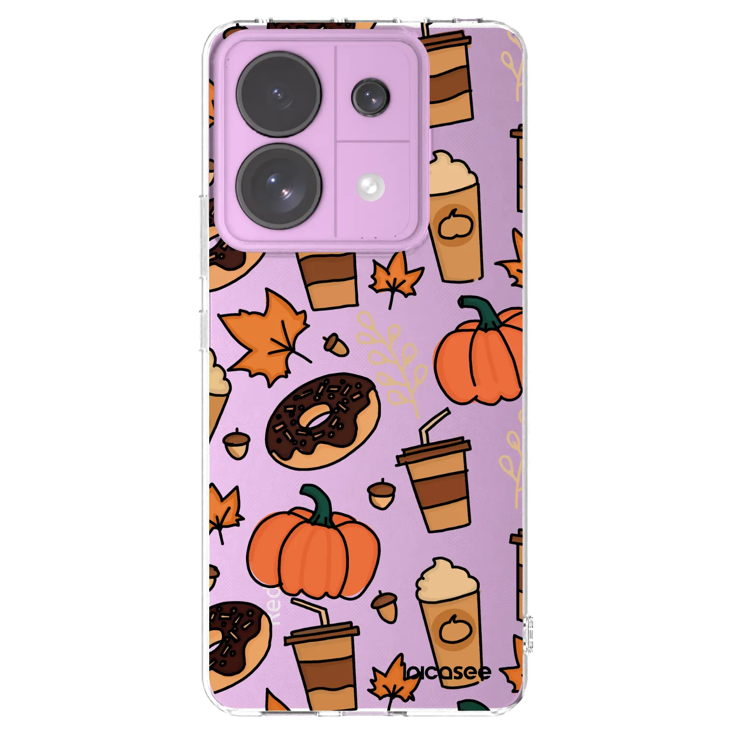 Picasee Xiaomi Redmi Note 13 Pro 5G Hülle - Transparentes Silikon - Fallovers