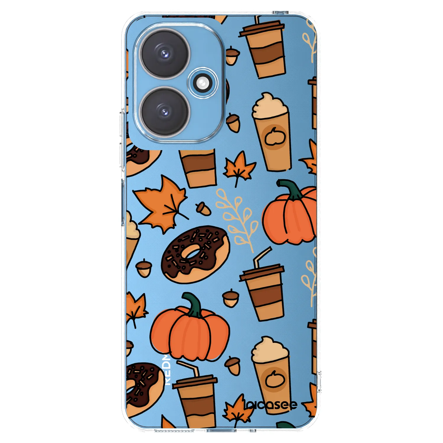 Picasee Xiaomi Redmi 13C 5G Hülle - Transparentes Silikon - Fallovers