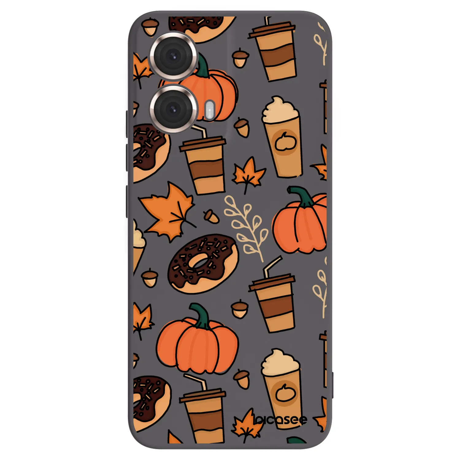 Picasee Motorola Moto G85 Hülle - Schwarzes Silikon - Fallovers