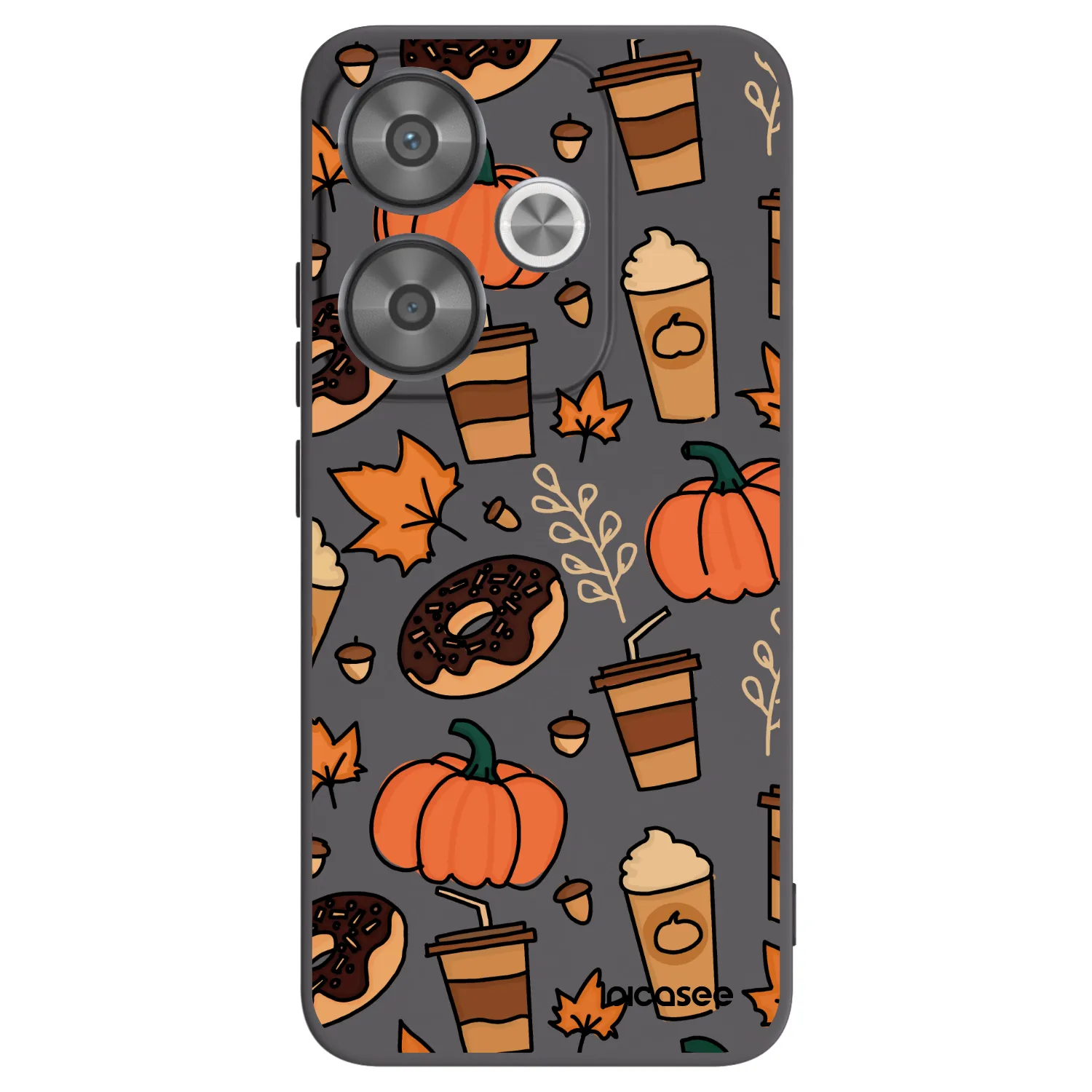 Picasee Xiaomi Poco F6 Hülle - Schwarzes Silikon - Fallovers