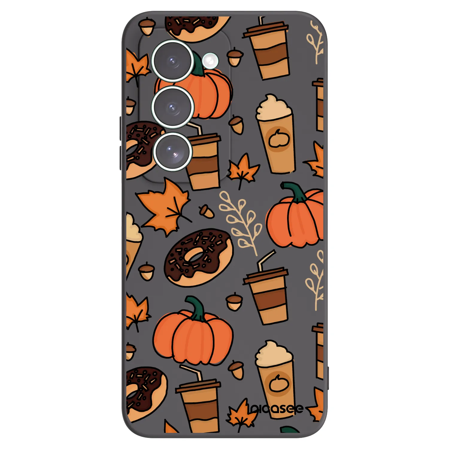 Picasee Xiaomi Redmi 15 5G Hülle - Schwarzes Silikon - Fallovers