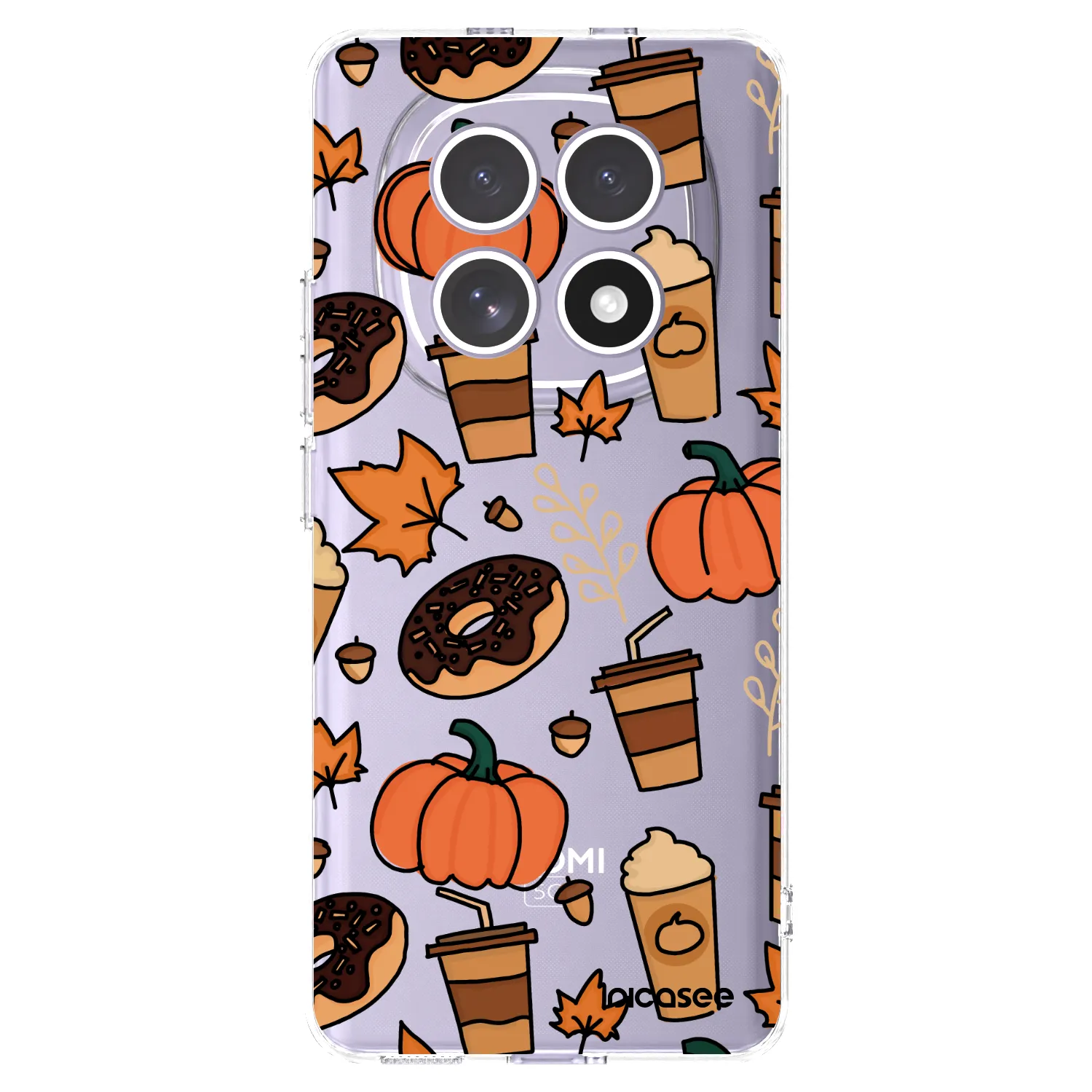 Picasee Xiaomi Redmi Note 15 4G Hülle - Transparentes Silikon - Fallovers