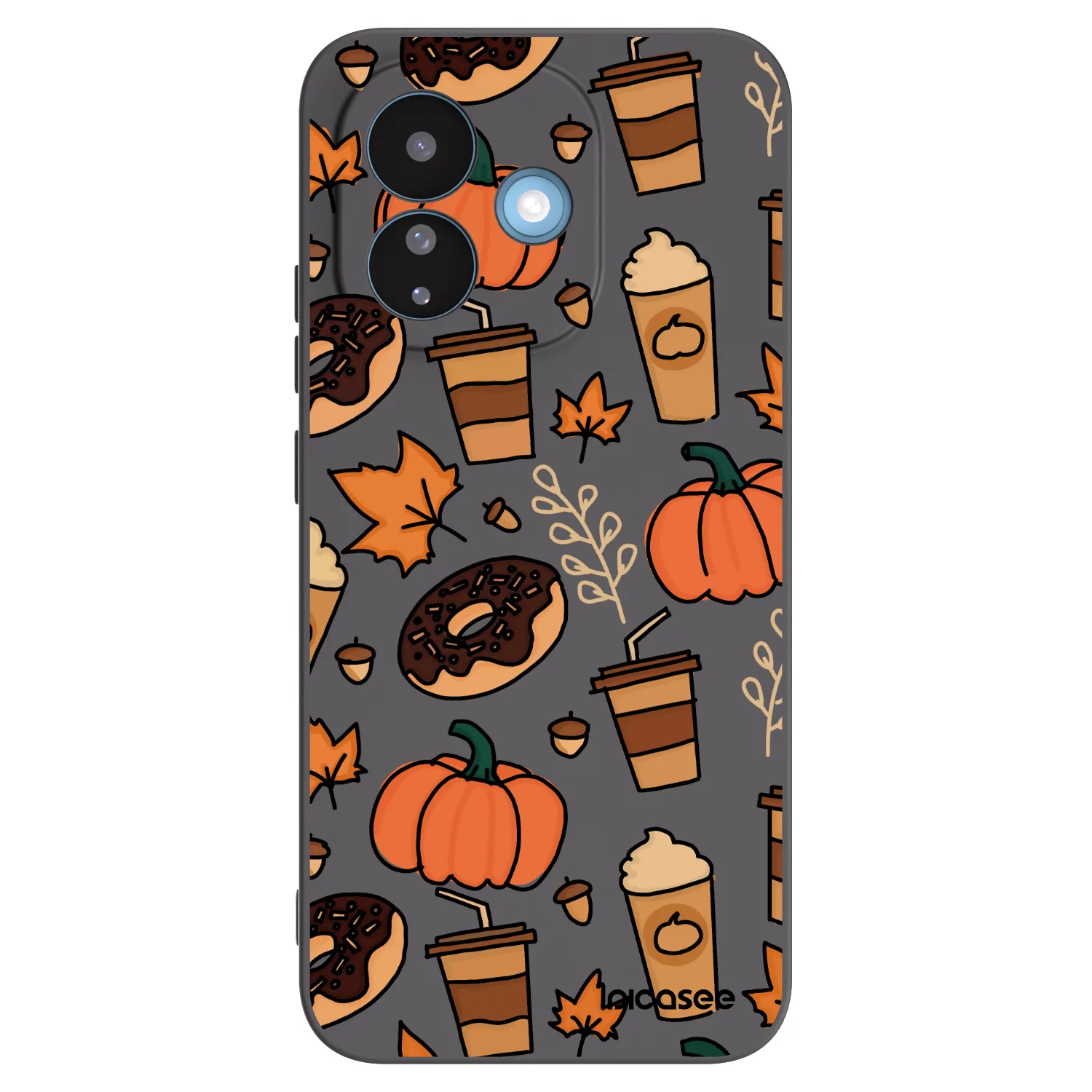 Picasee Xiaomi Redmi Note 17 Pro 5G Hülle - Schwarzes Silikon - Fallovers
