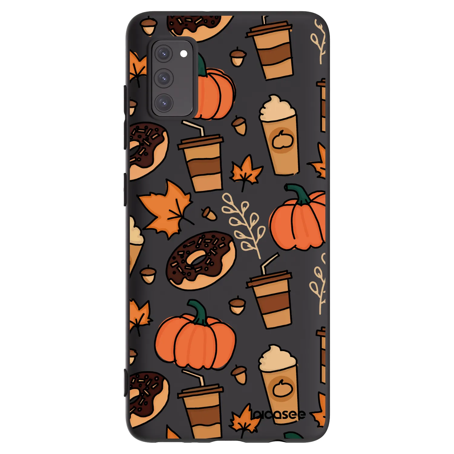 Picasee Samsung Galaxy A41 A415F Hülle - Schwarzes Silikon - Fallovers
