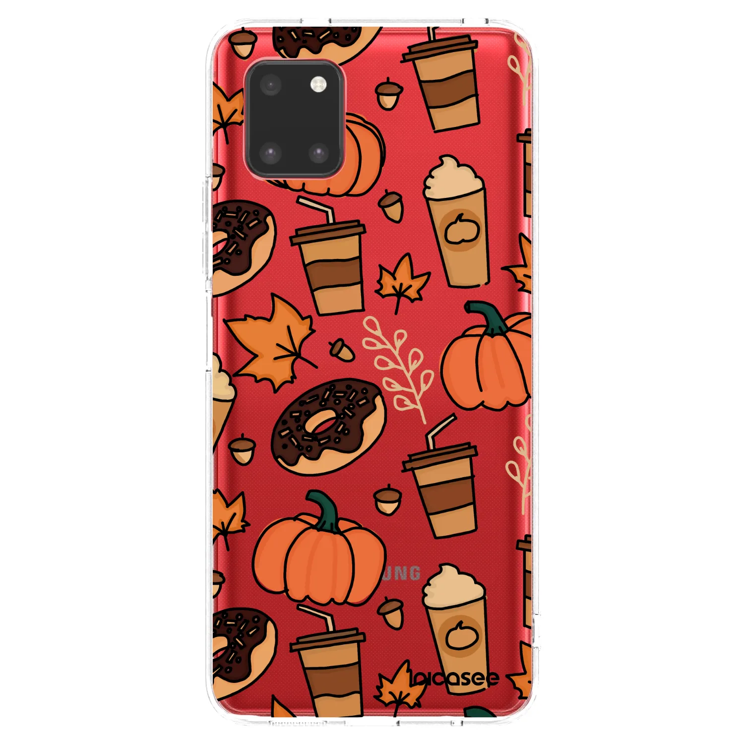 Picasee Samsung Galaxy Note 10 Lite N770F Hülle - Transparentes Silikon - Fallovers