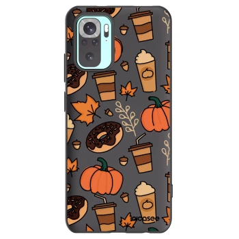 Picasee Xiaomi Redmi Note 10 Pro Hülle - Schwarzes Silikon - Fallovers
