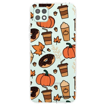 Picasee Samsung Galaxy A22 A226B 5G Hülle - Transparentes Silikon - Fallovers