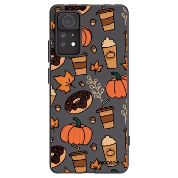 Picasee Xiaomi Redmi Note 11 Pro 5G Hülle - Schwarzes Silikon - Fallovers