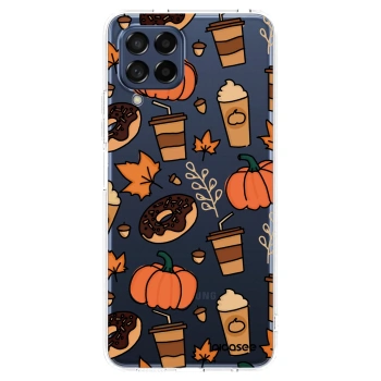 Picasee Samsung Galaxy M53 5G Hülle - Transparentes Silikon - Fallovers