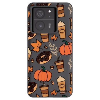 Picasee Xiaomi 13T Pro Hülle - Schwarzes Silikon - Fallovers