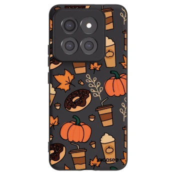 Picasee Xiaomi 14 Pro Hülle - Schwarzes Silikon - Fallovers