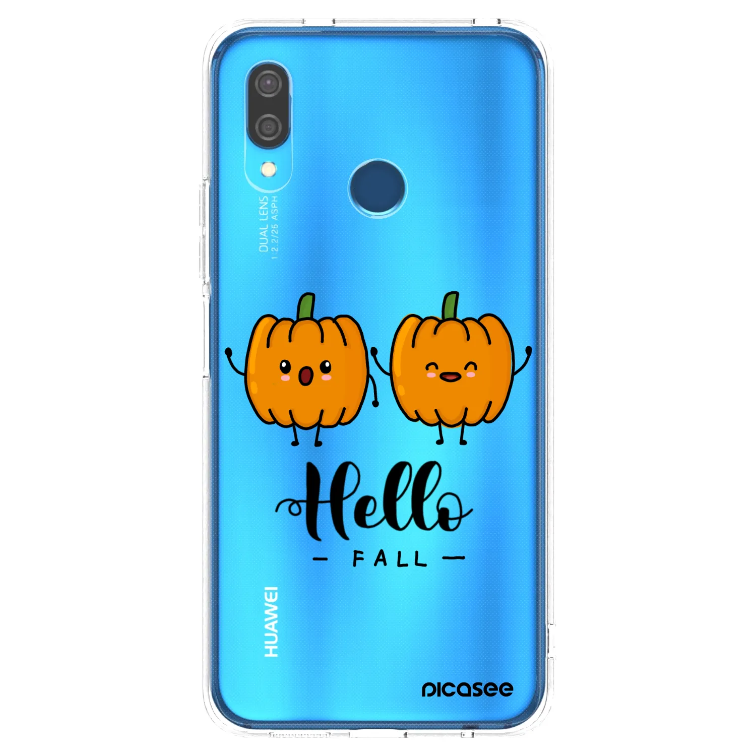 Picasee Huawei P20 Lite Hülle - Transparentes Silikon - Hallo Fall