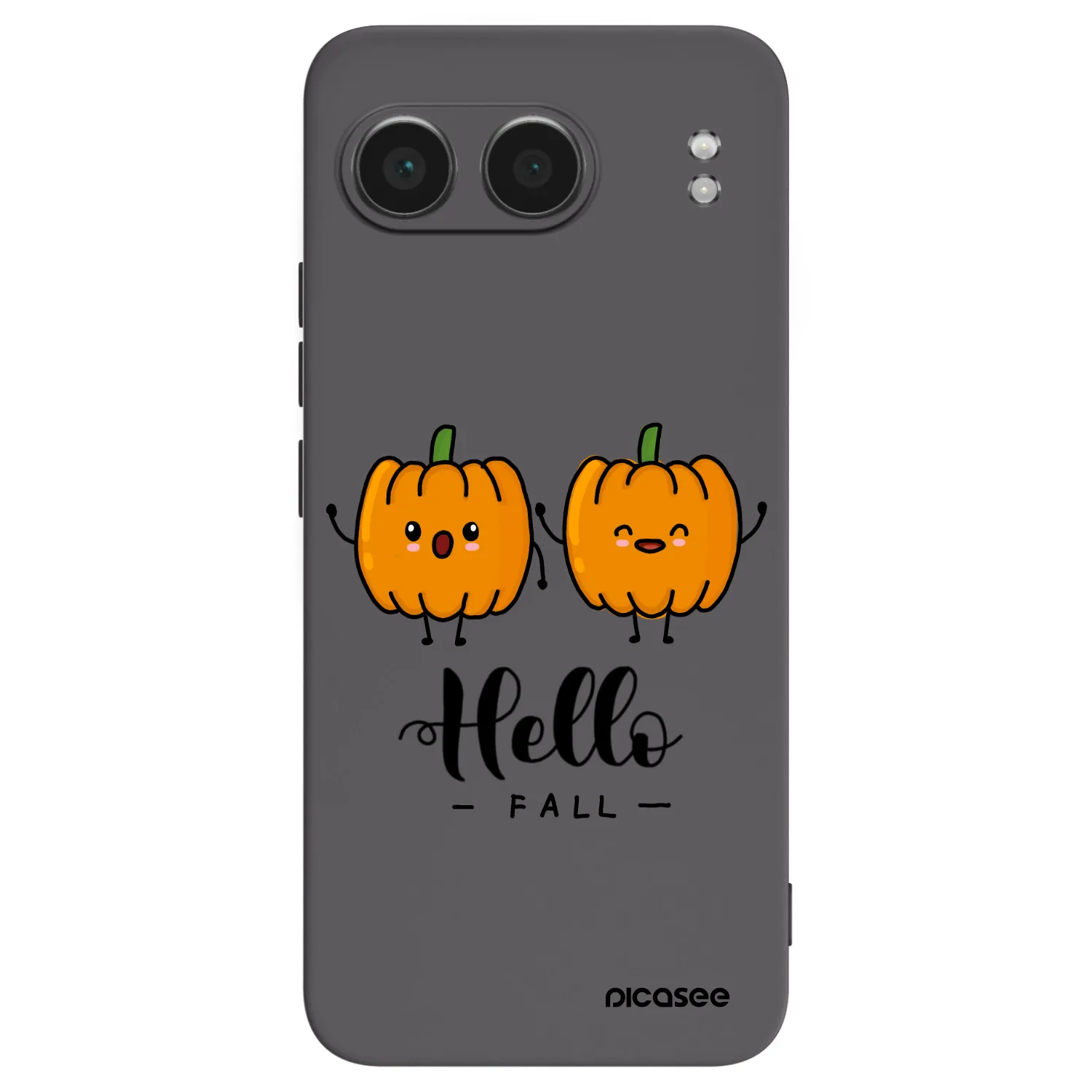 Picasee OnePlus Nord 4 Hülle - Schwarzes Silikon - Hallo Fall