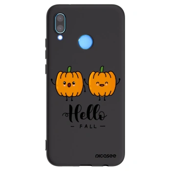 Picasee Huawei P20 Lite Hülle - Schwarzes Silikon - Hallo Fall