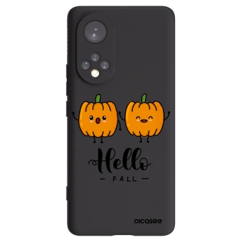 Picasee Huawei Nova 9 Hülle - Schwarzes Silikon - Hallo Fall