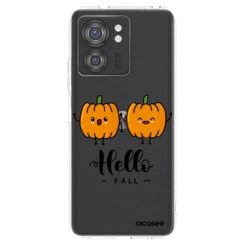 Picasee Motorola Edge 40 Hülle - Transparentes Silikon - Hallo Fall