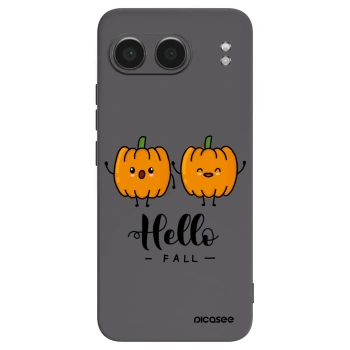 Picasee OnePlus Nord 4 Hülle - Schwarzes Silikon - Hallo Fall