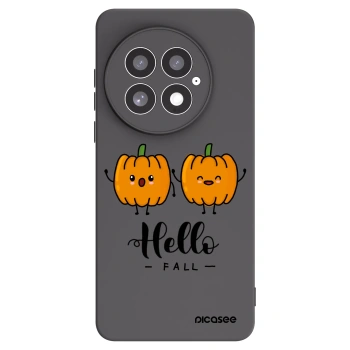 Picasee OnePlus 13 5G Hülle - Schwarzes Silikon - Hallo Fall