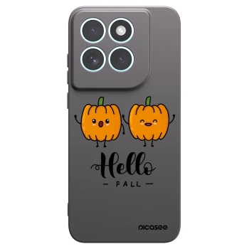 Picasee Motorola Edge 70 Fusion Hülle - Schwarzes Silikon - Hallo Fall