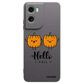 Picasee Motorola Moto G06 Hülle - Schwarzes Silikon - Hallo Fall