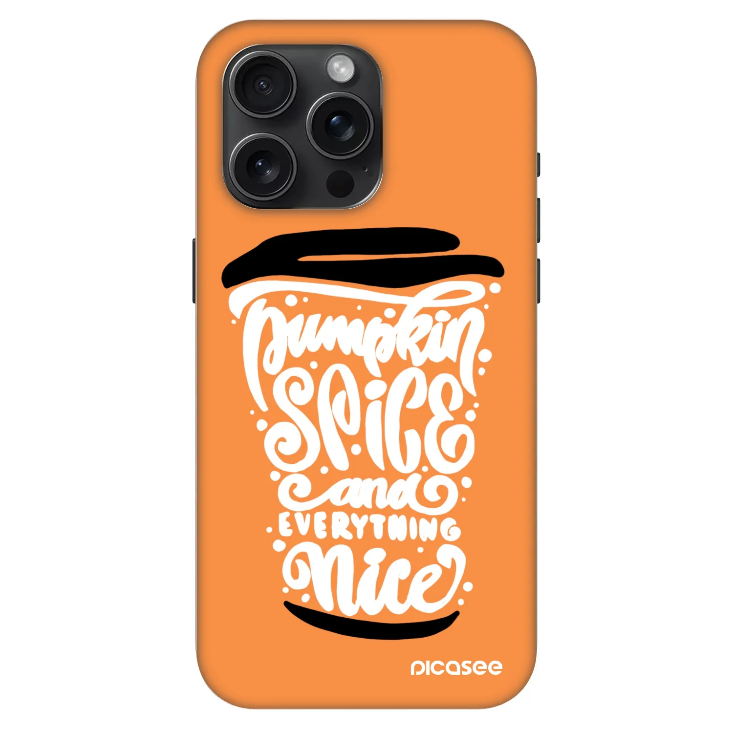 Picasee Fashion Case MagSafe für Apple iPhone 15 Pro Max - Pumpkin coffee