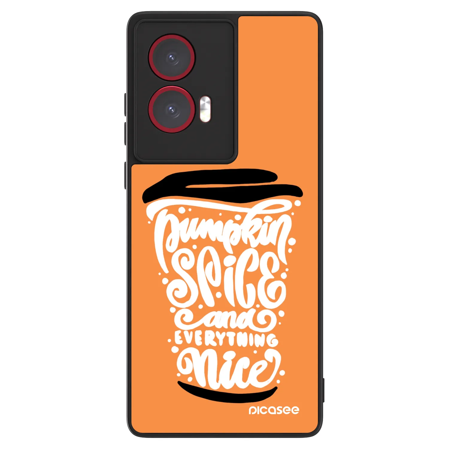 Picasee ULTIMATE CASE für Motorola Edge 50 Fusion - Pumpkin coffee