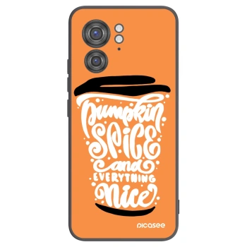 Hülle für Motorola Edge 40 - Pumpkin coffee