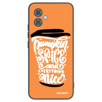 Hülle für Motorola Moto G14 - Pumpkin coffee