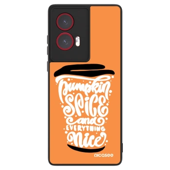 Hülle für Motorola Edge 50 Fusion - Pumpkin coffee