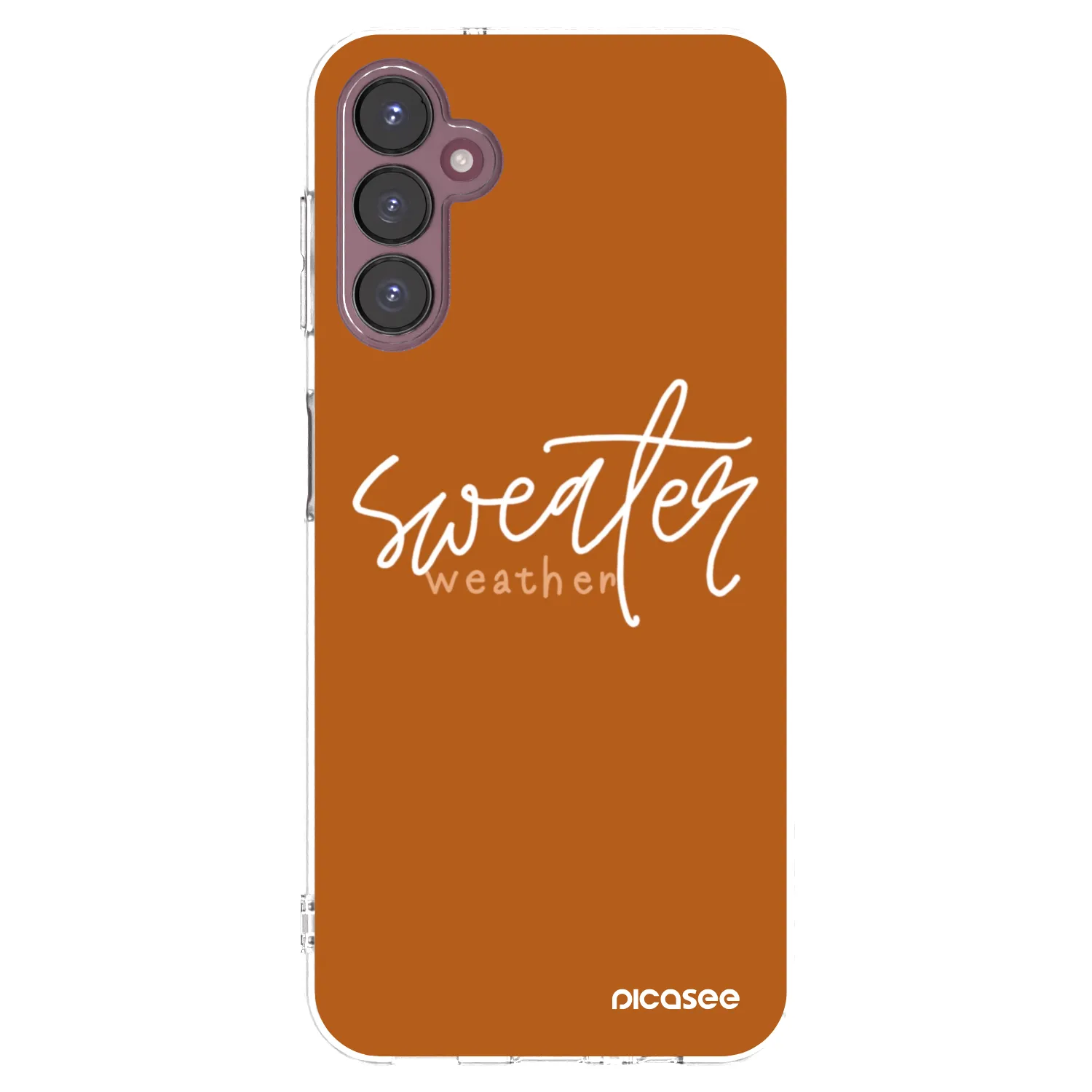 Picasee Samsung Galaxy A05s A057G Hülle - Transparentes Silikon - Sweater weather