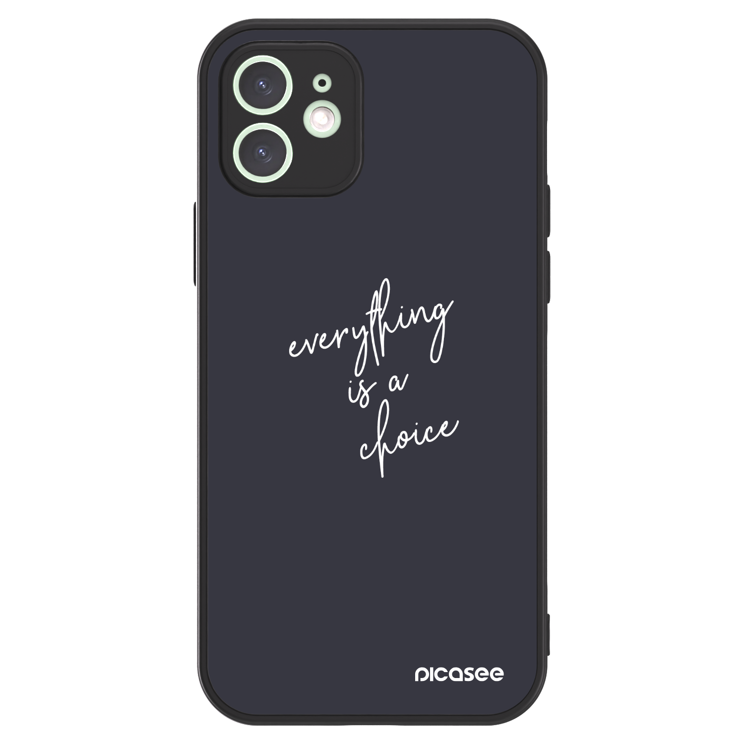Picasee ULTIMATE CASE für Apple iPhone 12 - Everything is a choice