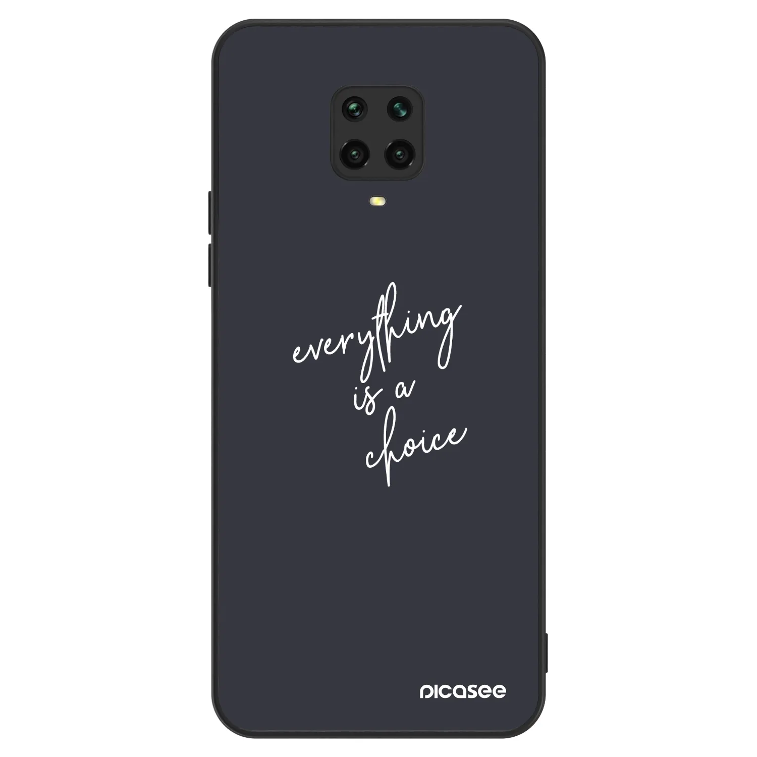 Picasee ULTIMATE CASE für Xiaomi Redmi Note 9 Pro - Everything is a choice