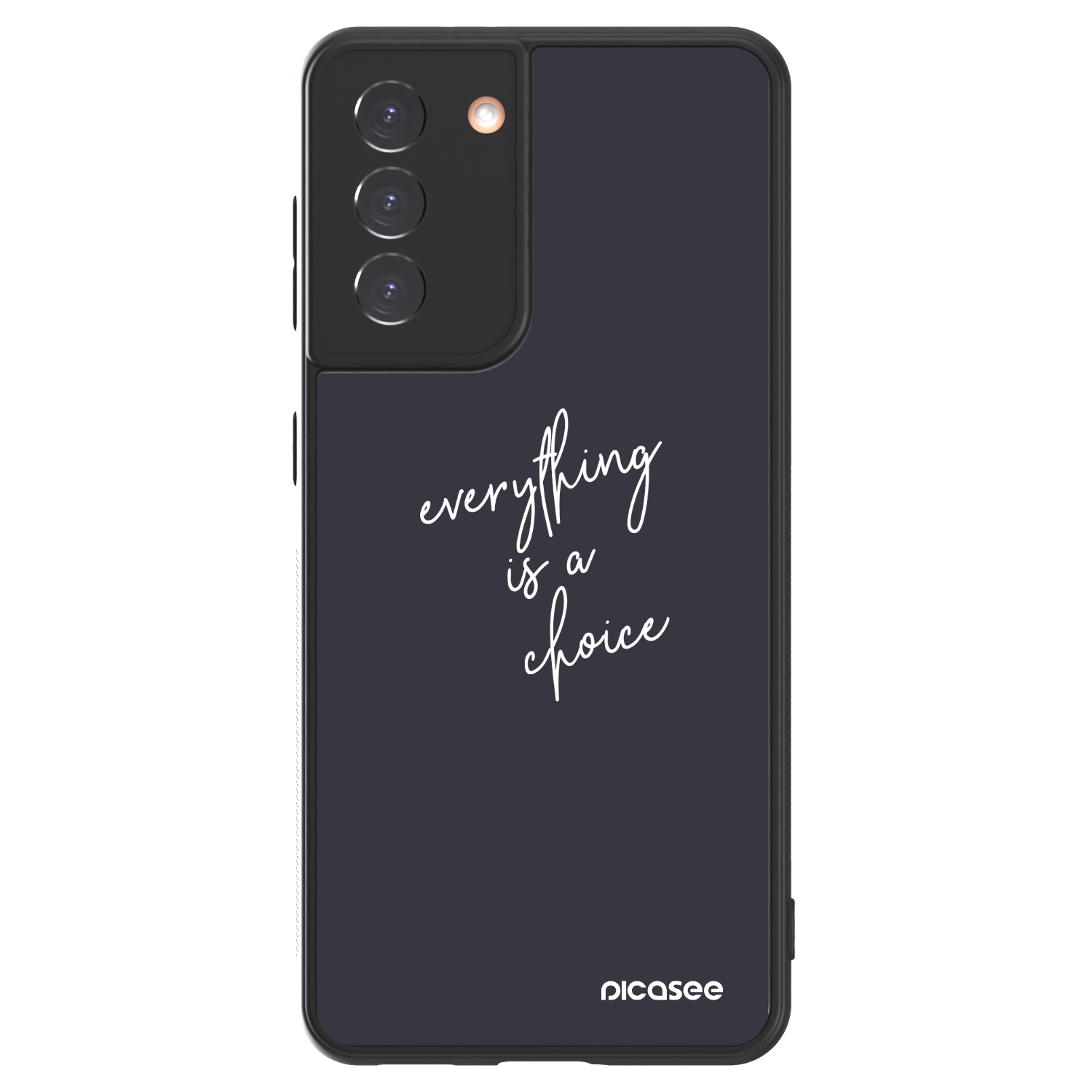 Picasee ULTIMATE CASE für Samsung Galaxy S21 5G G991B - Everything is a choice