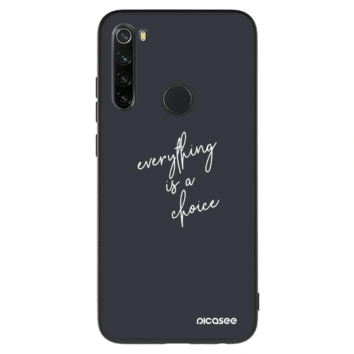 Picasee ULTIMATE CASE für Xiaomi Redmi Note 8 - Everything is a choice