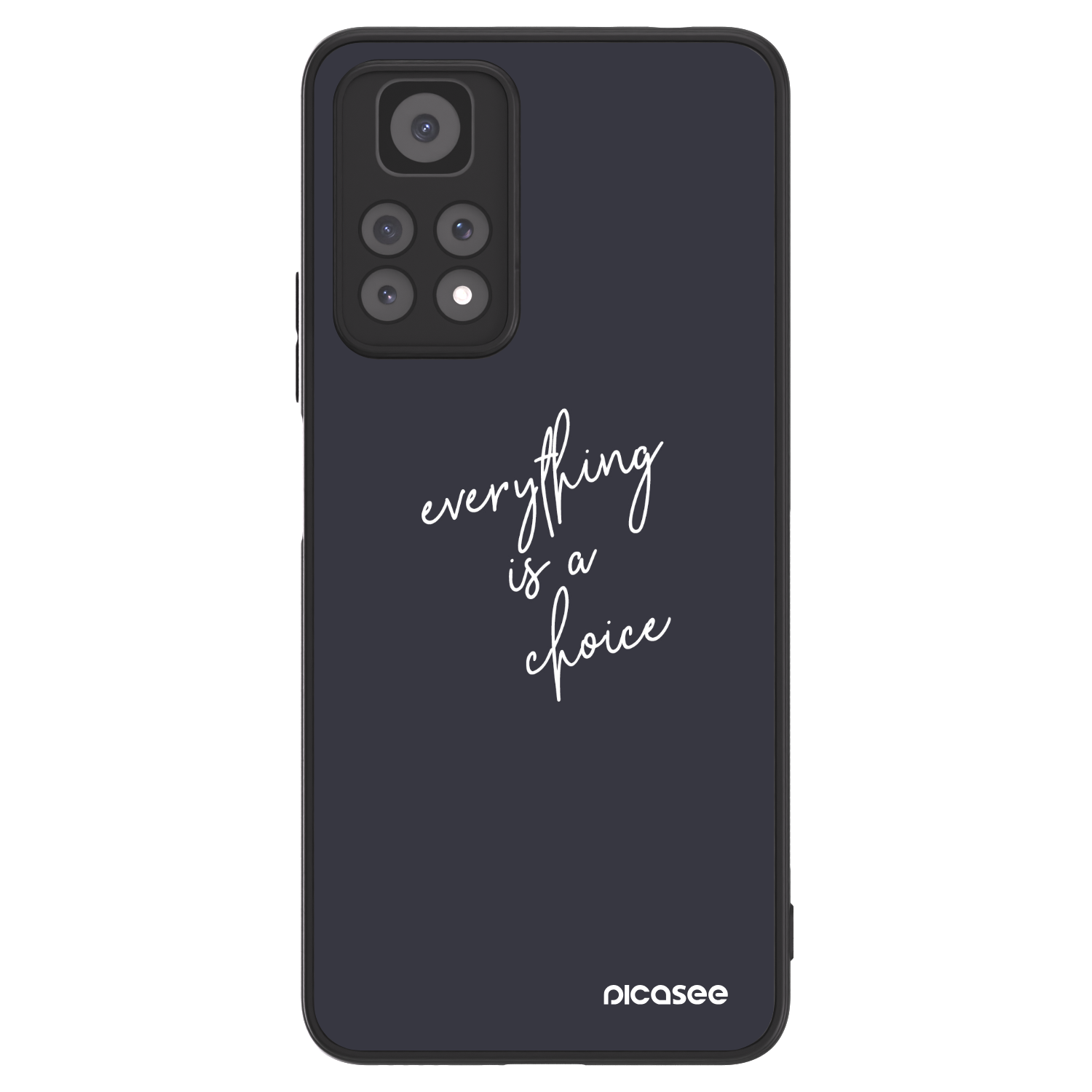 Picasee ULTIMATE CASE für Xiaomi Redmi Note 11 Pro 5G - Everything is a choice