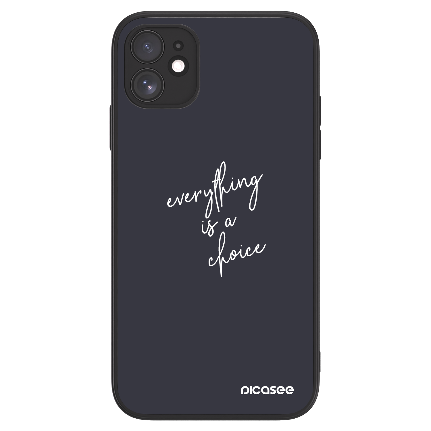 Picasee ULTIMATE CASE MagSafe für Apple iPhone 11 - Everything is a choice